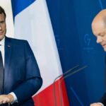 Emmanuel Macron and Olaf Scholz